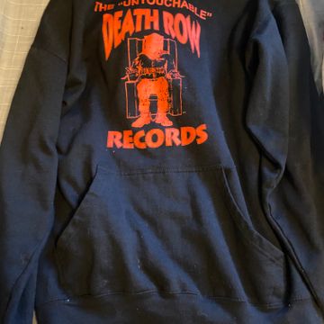 Death row  - Pulls à capuche (Noir, Rouge)