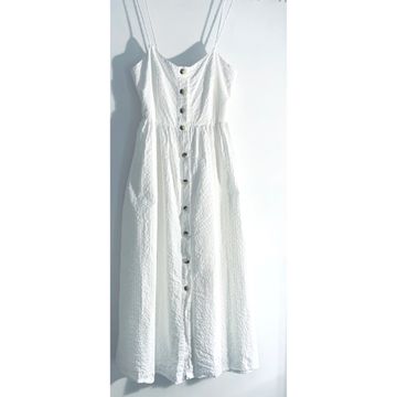Zara - Robes d'été (Blanc)