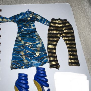 Monster high-Mattel  - Dolls (Blue, Gold)