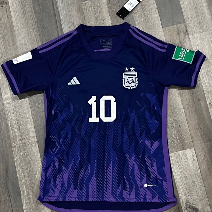 Argentina MESSI 10 Away Jersey World Cup 2022