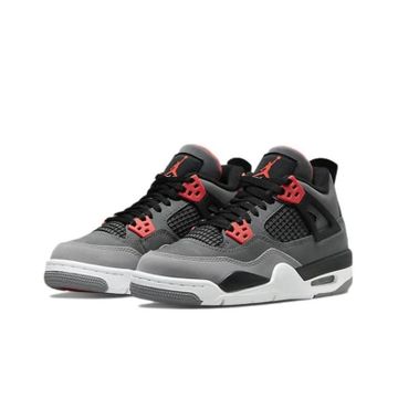 Jordan - Sneakers (White, Black, Red)