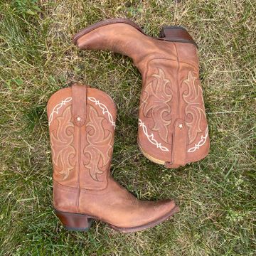 Tony Lama - Cowboy boots (Brown, Yellow, Beige)