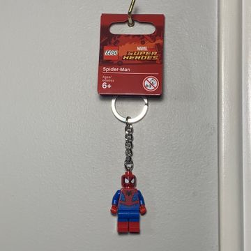 Lego - Porte-clés (Bleu, Rouge)