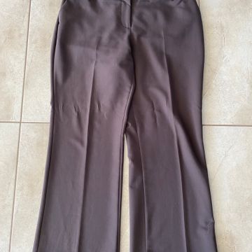 Vintage  - Pantalons à jambe larges (Marron)