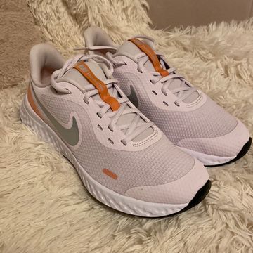 Nike - Chaussures de sport (Blanc, Rose)