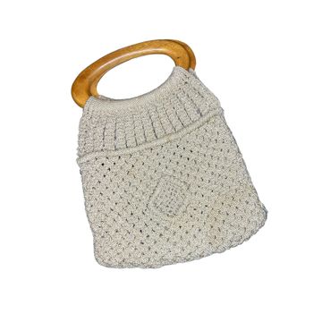Inconnu  - Handbags (White, Beige)