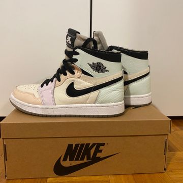 Nike Jordan - Sneakers (White, Green, Lilac)