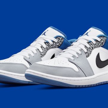Jordan - Sneakers (Bleu, Gris)