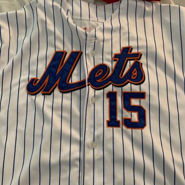 New York Mets No Number White Majestic Baseball Jersey NWT XL Size