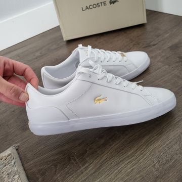 Lacoste - Sneakers (White, Gold)