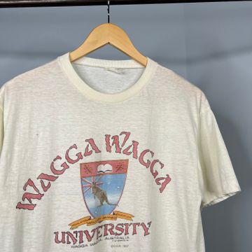Wagga University  - Short sleeved T-shirts (White)
