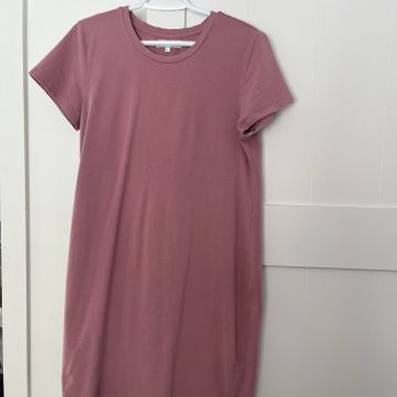 Rose maternité - Maternity dresses (Pink)