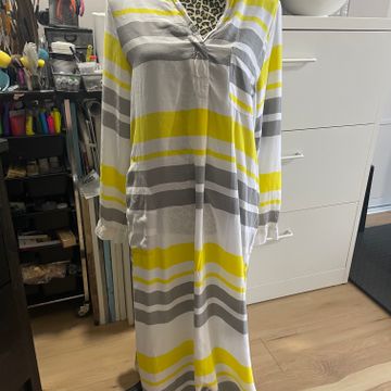 DKNY  - Maxi-dresses (White, Yellow, Grey)