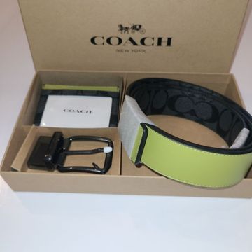 Coach - Belts (Green, Grey)