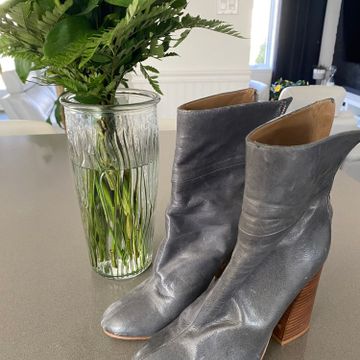 Zara - Heeled boots (Grey)