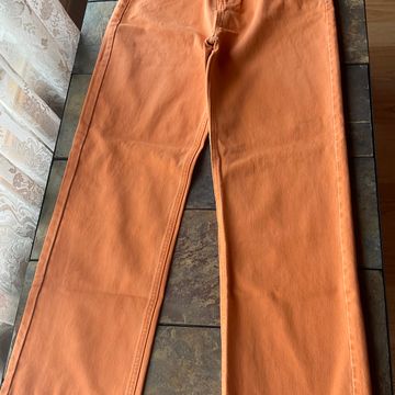 Fashionnova - Jeans taille haute (Orange)