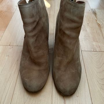 Spring  - Heeled boots (Beige)
