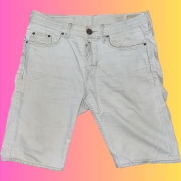 All Saints - Jean shorts (White, Grey)