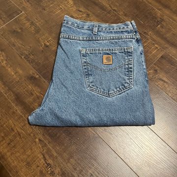 Carhartt  - Jeans coupe droite (Bleu)
