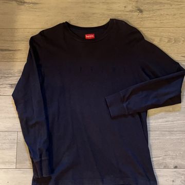 Supreme  - Long sleeved T-shirts (Black, Blue, Brown)