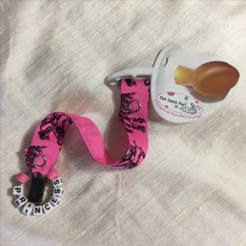 The Sassy Paci  - Pacifiers (White, Black, Pink)