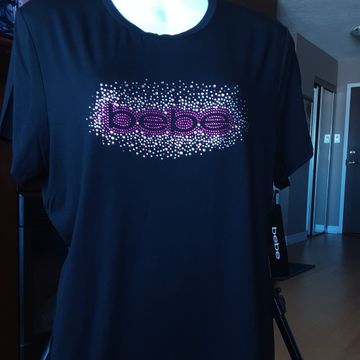 Bebe - T-shirts (Black, Pink, Silver)