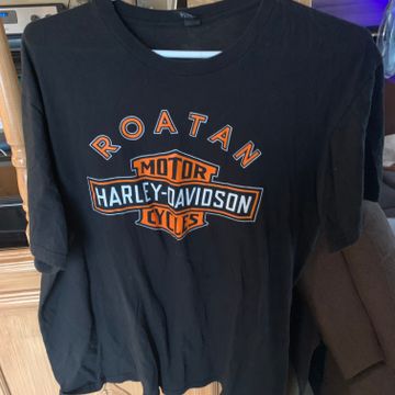 Harley Davidson  - Short sleeved T-shirts (Black)