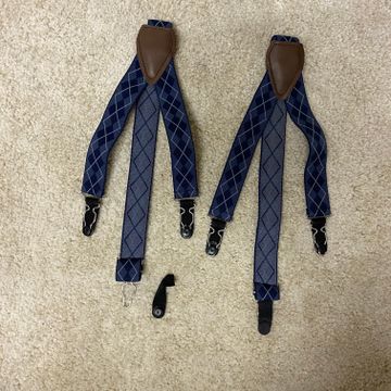 N/A - Suspenders (Blue, Brown)