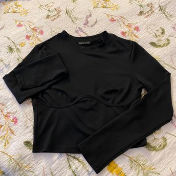 Shein - Long sleeved tops (Black)