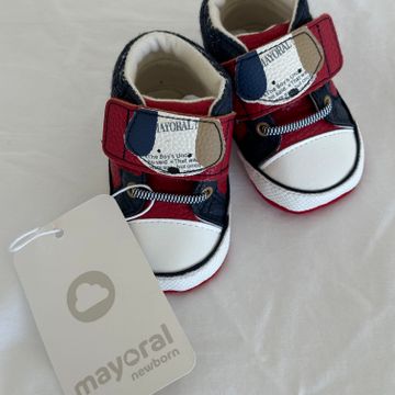 Mayoral - Chaussures de bébé (Blanc, Bleu, Rouge)