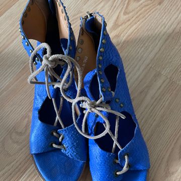 AS 98 - Flat sandals (Blue)