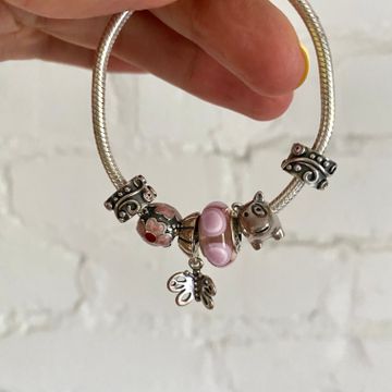 The Official Pandora  - Bracelets (Grey, Silver)