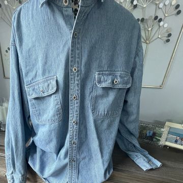 Real clothes jeans  - Chemises en jean (Bleu)
