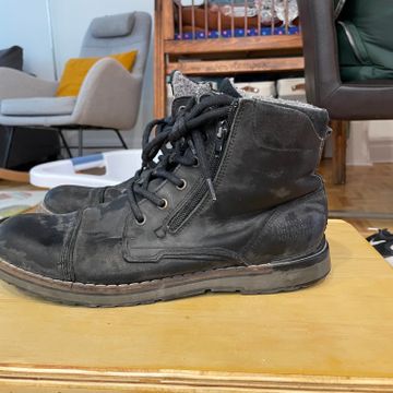 Leather Upper - Winter & Rain boots (Black)