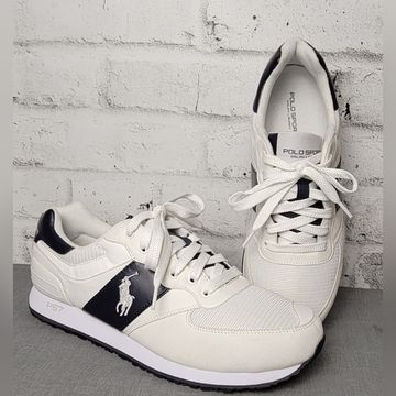Polo By Ralph Lauren - Sneakers (White, Blue)