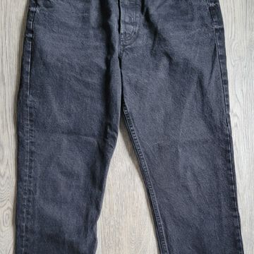 Zara - Jeans taille haute (Noir)