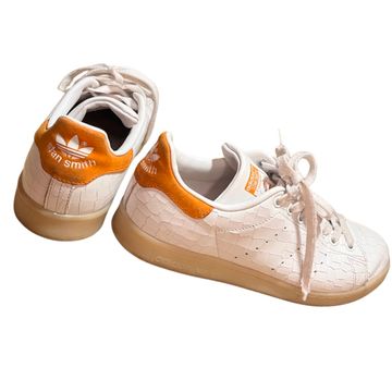 Adidas - Espadrilles (Blanc, Orange)