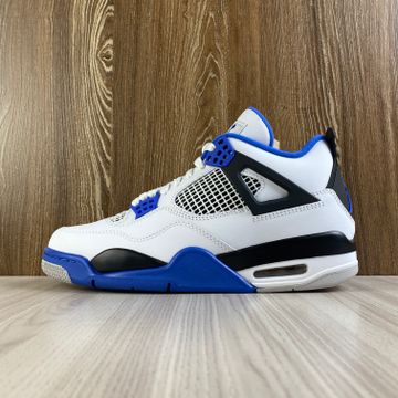 Jordan - Sneakers (White, Black, Blue)