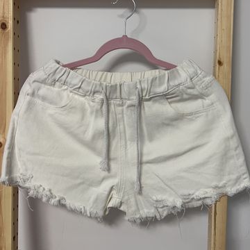 unknown - Shorts en jean (Blanc)