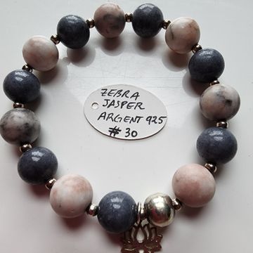 La Perle d'Aylmer - Bracelets (Rose, Gris, Argent)