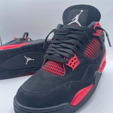 Jordan - Sneakers (Black, Red)