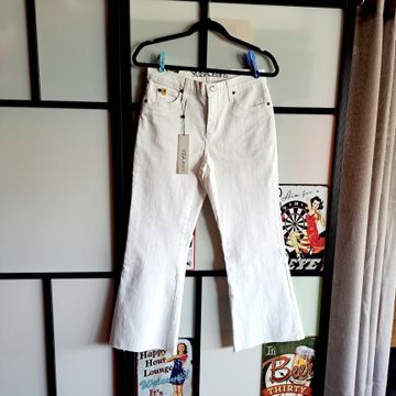 YOGA JEANS - Jeans évasés (Blanc)
