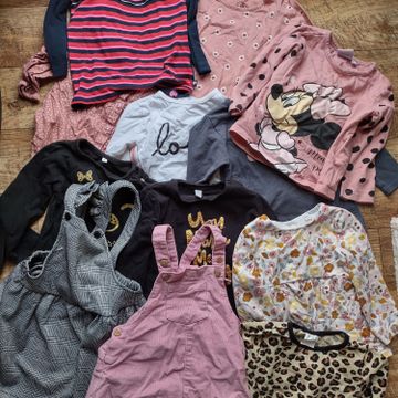 Disney baby, C&A, Baby blue, various  - Clothing bundles (White, Black, Pink, Gold)
