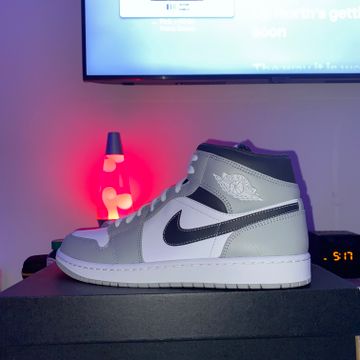 Air Jordan  - Sneakers (White, Black, Grey)