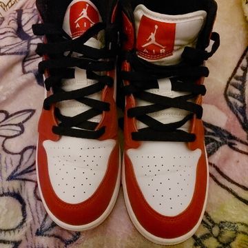 jordan - Sneakers (White, Black, Red)