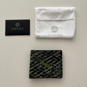 Versace - Porte-clés et cartes (Noir, Jaune, Vert)