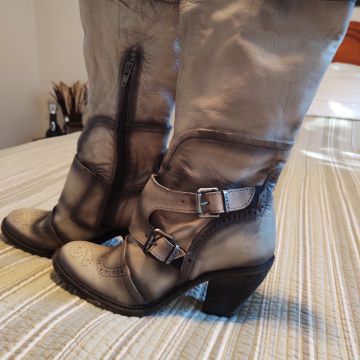 Dkode - Cowboy boots (Black, Grey)