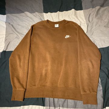 Nike - Long sweaters (White, Brown)