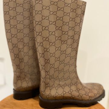 Burberry - Winter & Rain boots (Brown, Beige)