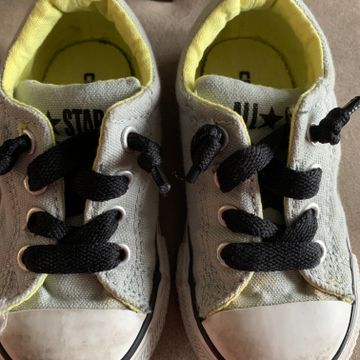 Converse  - Chaussures de bébé (Jaune, Gris)